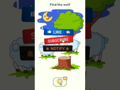 DOP 2 Delete One Part (Walkthrough + Tips) Level-308 find the wolf #shorts #games