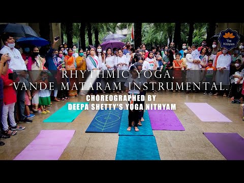 Rhythmic Yoga | Choreographed by Deepa Sunil Shetty's Yoga Nithyam | 75TH Independence day| ZA.ASH