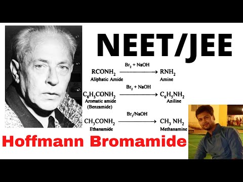 Hoffmann bromamide Reaction || Naming Reaction & Tricks series 4 || Crash course NEET/JEE 2020