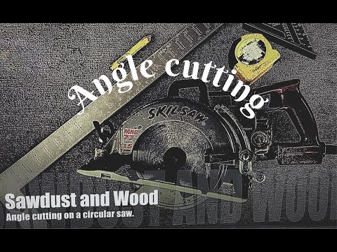 Angle cutting on a circular saw. Did you know this?