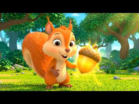 THE STORY of A SQUIRELL | CARTOON STORY for KIDS #cartoonforkids #kidcartoon #kidstory #squirell