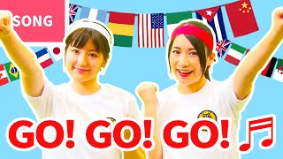 ♬GO! GO! GO! (Sports Day Song / 🇯🇵Undou Kai No Uta)【In Japanese with English subtitle】