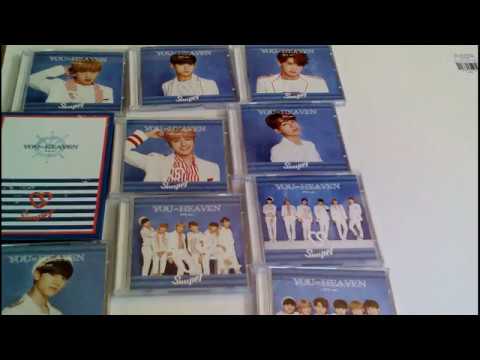 [Unboxing] Snuper - 1st Japanese Single "YOU=HEAVEN" (All 10 Versions)