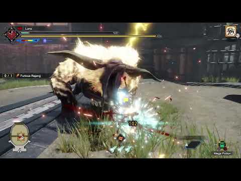 [MHR:SB] MR Arena 06 Furious Rajang - Hammer - 2:40