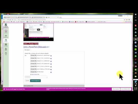 Uploading files to Canvas