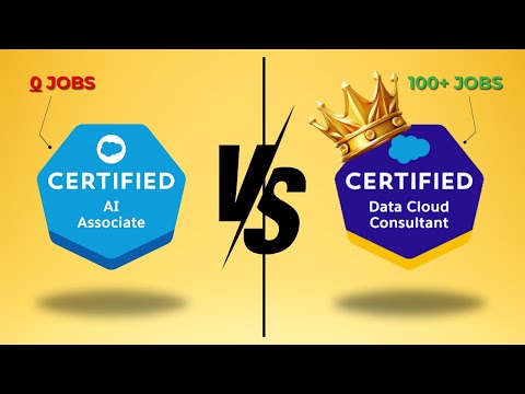 Is this one better? [Salesforce AI vs Data Cloud Certification]