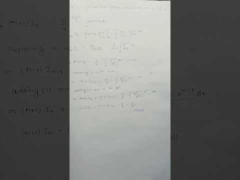 reduction formula bsc maths #reductionformula #integralcalculus #viral
