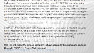 C-TFIN52-65, SAP Certified Application Associate - Financial Accounting with SAP ERP 6.0 EHP5