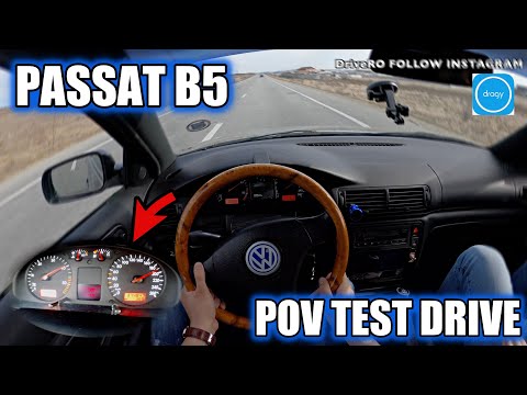 PASSAT B5 | 1.9 ATJ STAGE 1 160HP | 0-100 POV TEST DRIVE