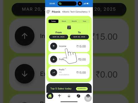 Easy billing software for small business. PIKONIK.