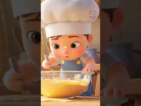 Little chef in action! #foryoukids #cocomelon #shorts #youtubekids #funforkids #kidsanimation