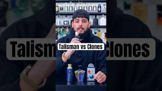 Blue Talisman Vs It’s Clones #fragrance #cologne #turathielectric #maisonasrarlegacy #artofuniverse
