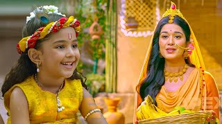 किस वनवासी स्त्री ने बाल कान्हा को फल खिलाया | Yashomati Maiyaa Ke Nandlala | Shree Krishna Leela