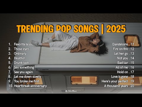 Trending Pop Songs 2025 💞🎵|| Cover English Songs || Top Hits TikTok 2025 Playlist
