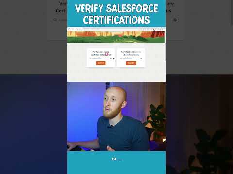 Verify ANY Salesforce Certification