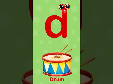Alphabet Dd | ABC Phonics Song | #abcphonicsong | #abcsong | #abc | #abcd | #minibeekids