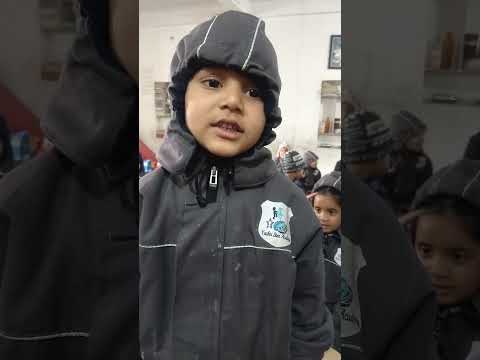 Thirsty crow story by Purohit Saini nursery class