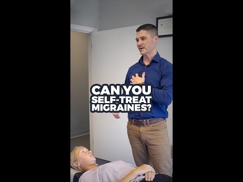 Relieve migraines by pressing tender spots for 1-3 minutes.  #MigraineRelief #Wellness