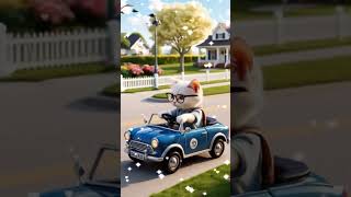 **"The Little Adventures of Tiny Cat"** 🚗🐱#TinyCat 🐱 #LittleJourney 🚗 #BeautifulScenery 🌿🌸