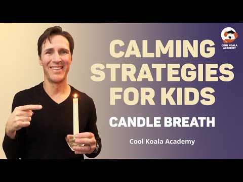 ❤️ EASY Way to Help Your Child Calm Down | Candle Breathing 😌