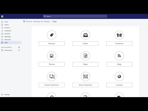 How to Backup Shopify and Restore Deleted Items with Rewind