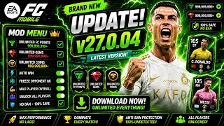 Fc Mobile Mod Menu v27.0.04 | Unlimited Money & Points | Fc Mobile Mod Apk | FC MOBILE MOD MENU