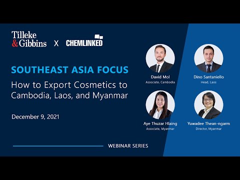 [EN] How to Export Cosmetics to Cambodia, Laos and Myanmar