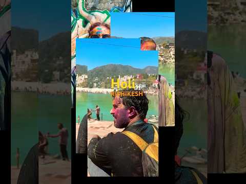 Holi in Rishikesh #shorts