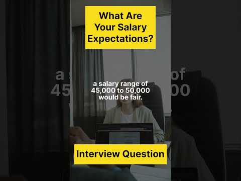 What Are Your Salary Expectations | Most Asked HR Interview Question #shorts #trending #interview