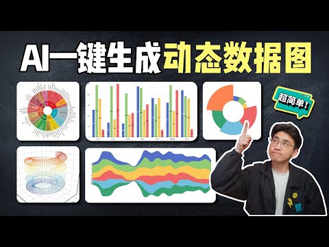 打工人必看！AI一键生成动态数据图表，这5个技巧，让你效率起飞！