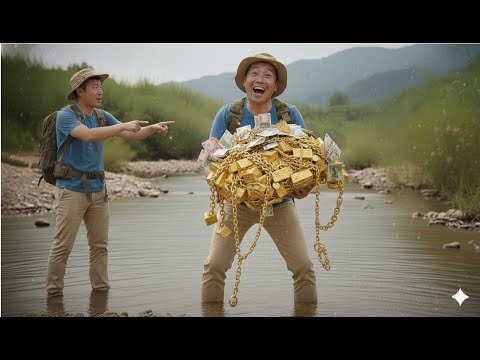Huge Gold Found With Metal Detector – Amazing Discovery! #gold #goldhunting