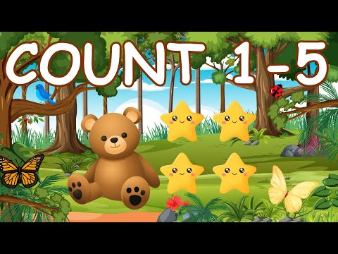 Learn Numbers 1-5 for Kids | Colorful & Easy