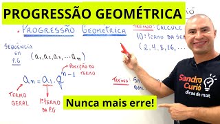 PROGRESSÃO GEOMÉTRICA | TERMO GERAL | SOMA DA P.G