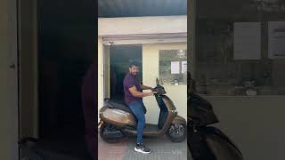 #tvs #iqube #electric #scooter #base #model #comfort #height