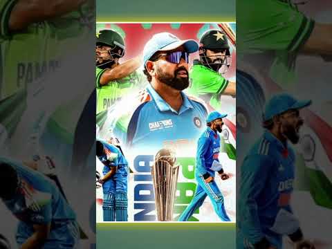 India vs Pakistan #cricket #ipl #championstrophy2025 #rohitsharma #viratkohli