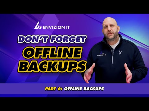 Why Offline Backups Are Crucial to Business Continuity and Cybersecurity: Microsoft #Azure Backups