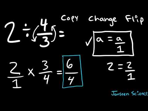 Divide Whole Numbers by Fractions EASILY! (Using GCF & Factor Trees!)