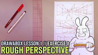 Drawabox Lesson 1, Exercise 8: Rough Perspective