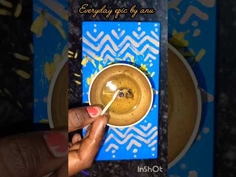 Satisfying Art&craft 🪔 #spirutual_light_and_stand#devotional#giveaway#woodwork#painting#artandcraft