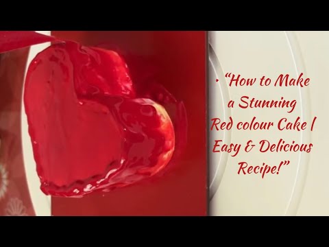 Romantic Heart Cake for Special Occasions | Easy & Elegant@RasoiAnnapurna