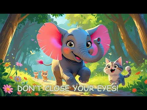 🎶 Don’t Close Your Eyes! | Fun Animal Song for Kids | Dreamy Adventures 🎵