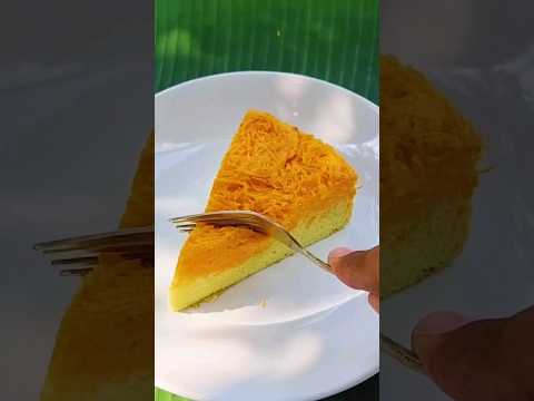 เค้กฝอยทอง | Egg Yolk Thread Cake