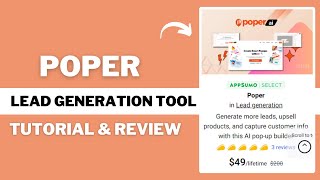 Poper Tutorial & Review 2024 | Best Appsumo Lifetime Deal | Saas LTD Hunter🔥