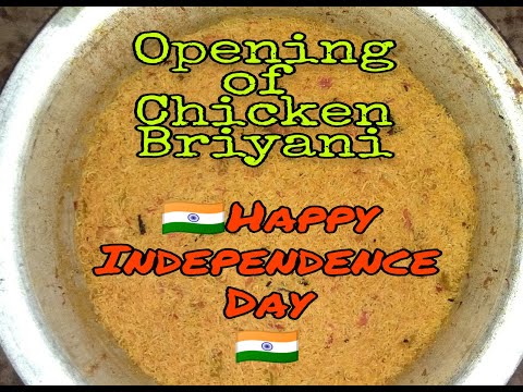 VMG'S  Kitchen & Vlogs | Independence Day Special | The Opening Of Chicken Briyani |