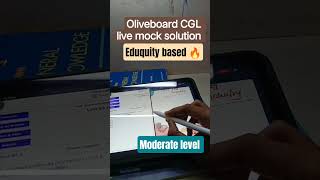 🔥@OliveboardApp CGL live mock solution 8-10 Aug #ssc#ssccgl2025#abhinaymaths#oliveboard#shorts#rbe