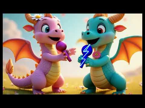🎵 Learn to Count with DeeDo & DaaDo! 🐉| Fun Educational Song for Toddlers!🚀 Viral Kids Song Alert!