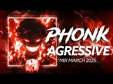 Top 10 Agressive Phonk Mix March 2025 | BRAZILIAN PHONK | MUSIC PLAYLIST [FUNK, GYM, AGGRESSIVE]