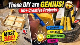 These DIY are GENIUS! 🤯 50+ Creative Projects
