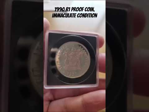 An immaculate R1 1990 Proof coin! What do you think? #proofcoins #coin #R1coin #coincollecting