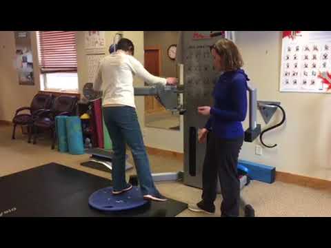 Ankle Stabilization Exercise Using a BAPS Board | Pro Physio